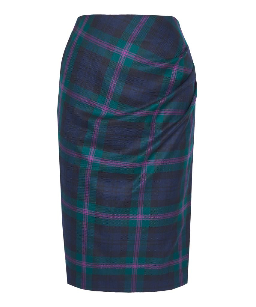 Pencil Skirt in Baird Modern Tartan