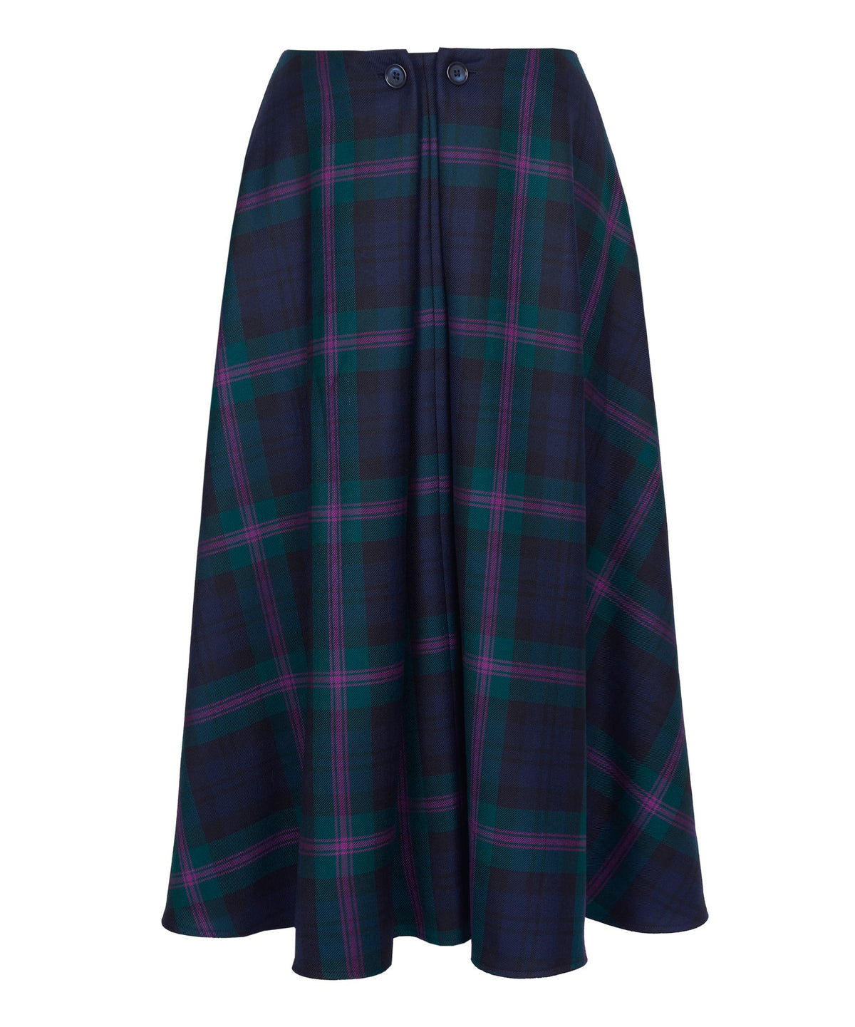 Maxi Skirt in Locharron of Scotland Baird Modern Tartan