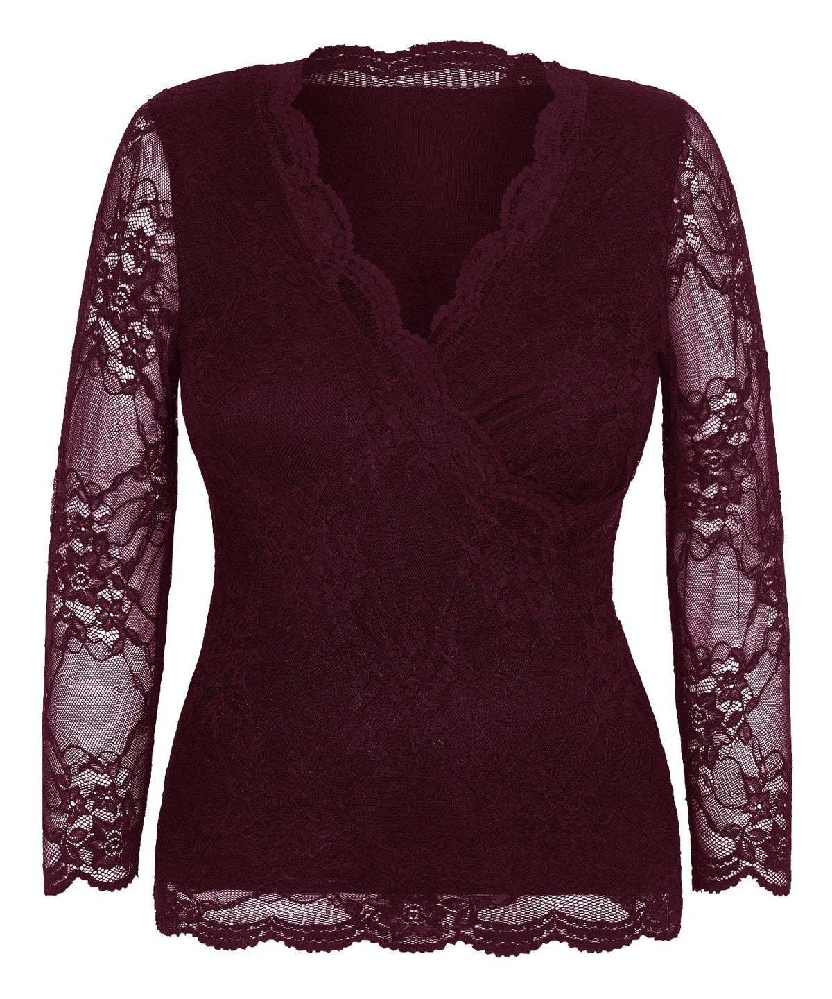 wine lace top